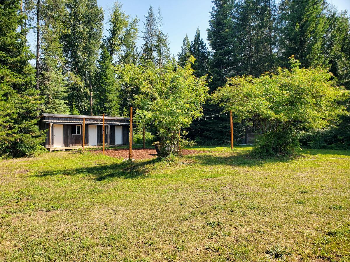 The cedar bunkhouse where the morning starts